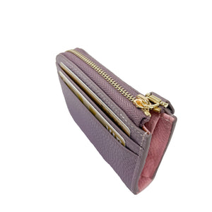 NNM GOODS | Full Leather L Shape Zipper Short Wallet