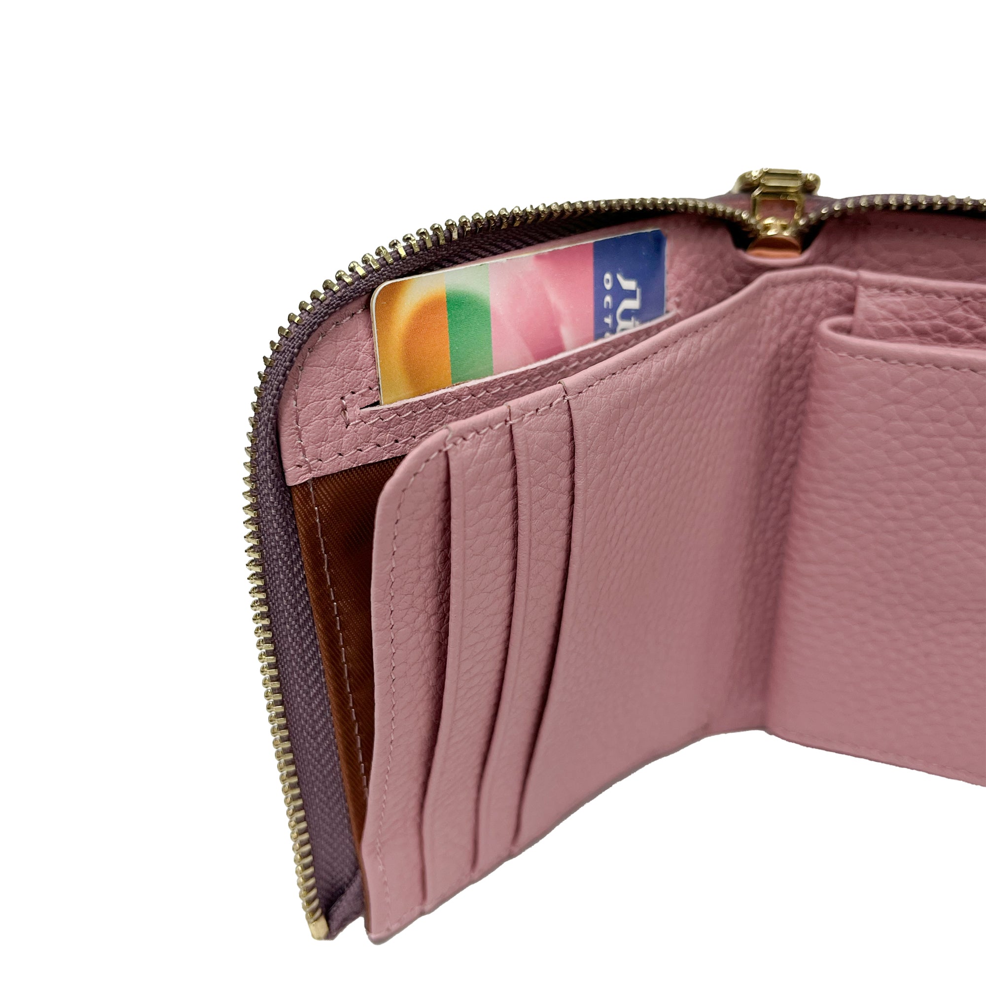 NNM GOODS | Full Leather L Shape Zipper Short Wallet